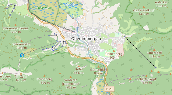 Wellnesshotel auf Karte