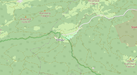 Wellnesshotel auf Karte