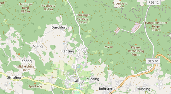 Wellnesshotel auf Karte