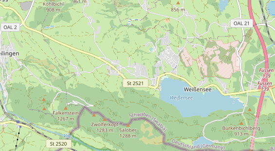 Wellnesshotel auf Karte