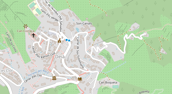 Wellnesshotel auf Karte