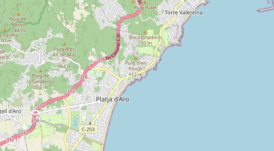 Wellnesshotel auf Karte