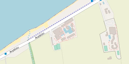 Wellnesshotel auf Satellitenbild