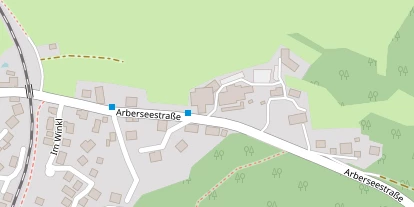 Wellnesshotel auf Satellitenbild