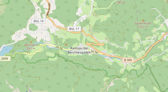 Wellnesshotel auf Karte