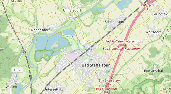 Wellnesshotel auf Karte