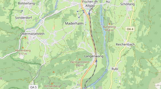 Wellnesshotel auf Karte