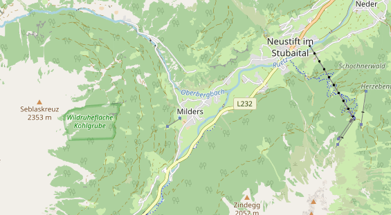 Wellnesshotel auf Karte