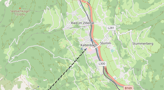 Wellnesshotel auf Karte