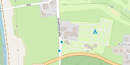 Wellnesshotel auf Satellitenbild