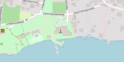 Wellnesshotel auf Satellitenbild