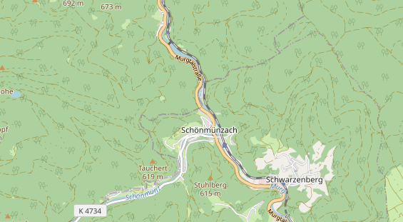 Wellnesshotel auf Karte