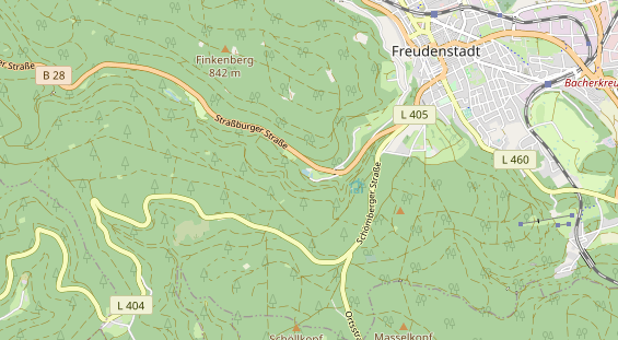 Wellnesshotel auf Karte