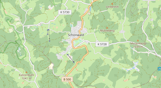 Wellnesshotel auf Karte