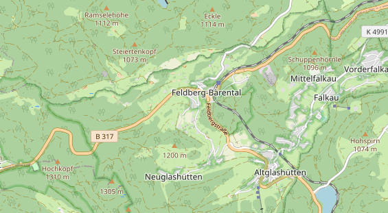 Wellnesshotel auf Karte