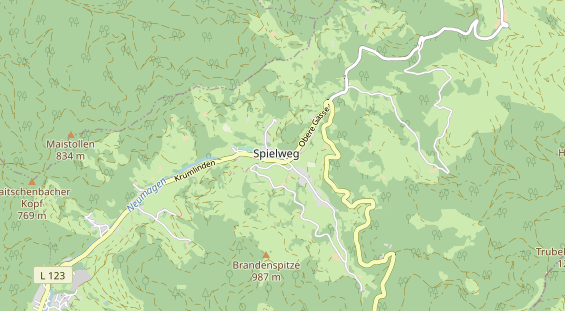 Wellnesshotel auf Karte