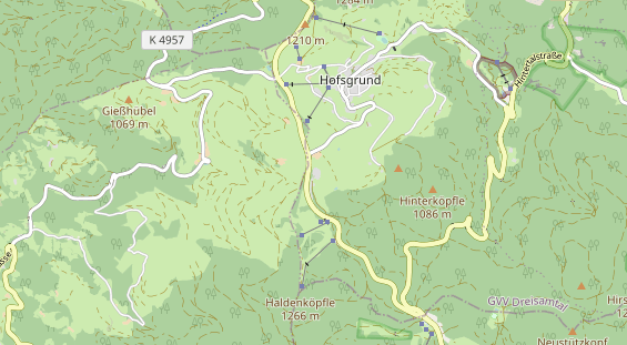 Wellnesshotel auf Karte