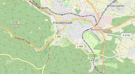 Wellnesshotel auf Karte