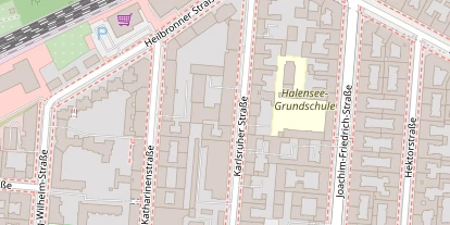 Wellnesshotel auf Satellitenbild