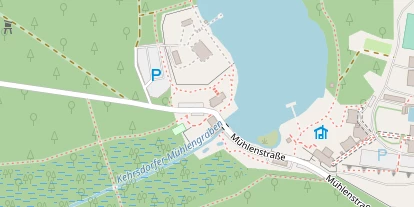 Wellnesshotel auf Satellitenbild