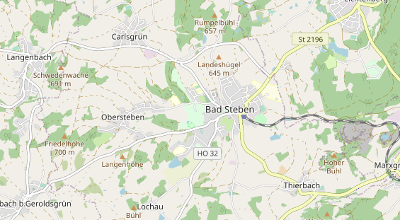 Wellnesshotel auf Karte