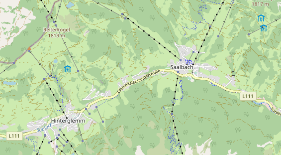 Wellnesshotel auf Karte