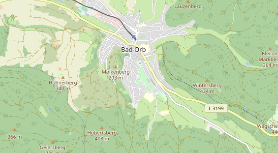 Wellnesshotel auf Karte