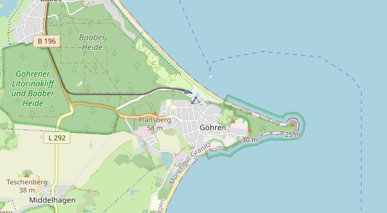 Wellnesshotel auf Karte