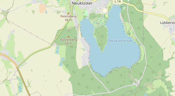 Wellnesshotel auf Karte