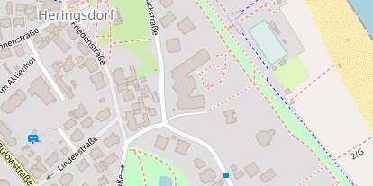 Wellnesshotel auf Satellitenbild