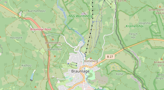 Wellnesshotel auf Karte