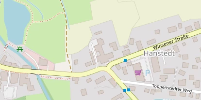 Wellnesshotel auf Satellitenbild