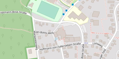 Wellnesshotel auf Satellitenbild