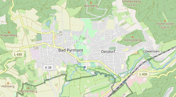 Wellnesshotel auf Karte