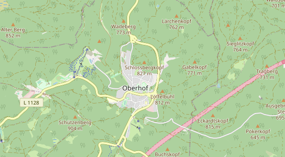 Wellnesshotel auf Karte