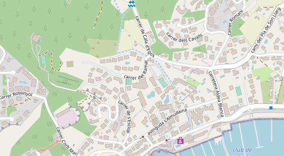 Wellnesshotel auf Karte