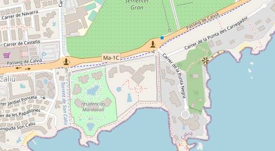 Wellnesshotel auf Karte