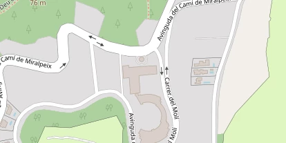 Wellnesshotel auf Satellitenbild