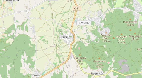 Wellnesshotel auf Karte