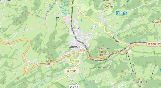 Wellnesshotel auf Karte