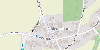 Wellnesshotel auf Satellitenbild