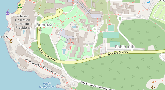 Wellnesshotel auf Karte