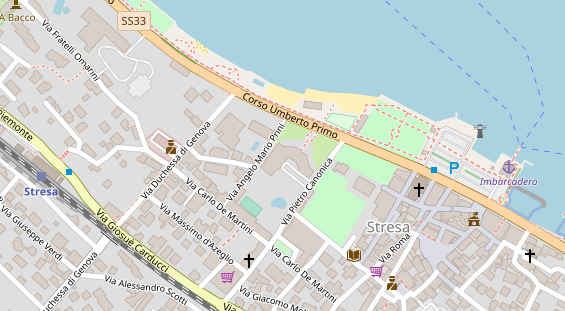 Wellnesshotel auf Satellitenbild