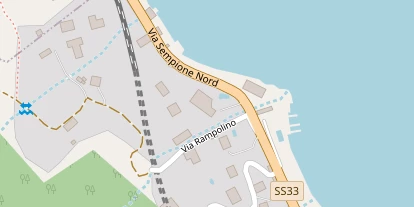 Wellnesshotel auf Satellitenbild