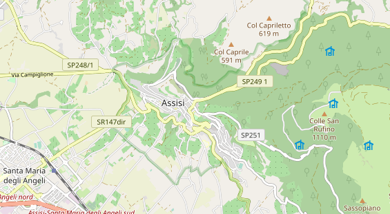 Wellnesshotel auf Karte