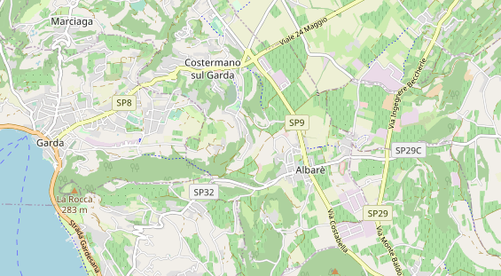 Wellnesshotel auf Karte