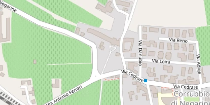 Wellnesshotel auf Satellitenbild