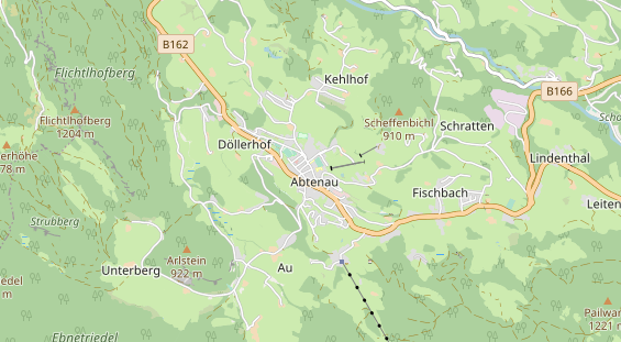 Wellnesshotel auf Karte