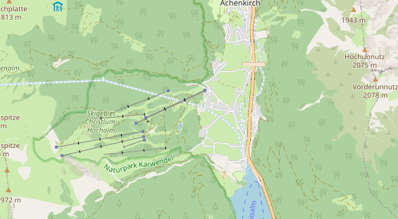 Wellnesshotel auf Karte