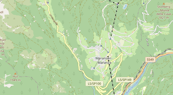 Wellnesshotel auf Karte